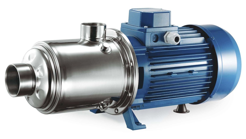 BOMBA MULTIETAPA HORIZONTAL PENTAX U5 180/6 1.8 HP 220V 1"X1" ALTA PRESIÓN